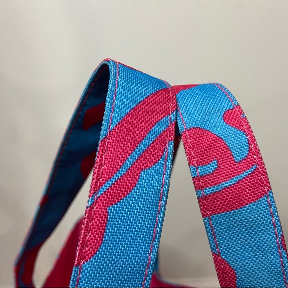 Lilly Pulitzer Blue and Pink Tote Bag - Picture 6 of 11